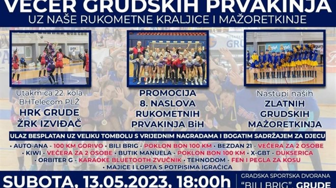 Veče grudskih prvakinja